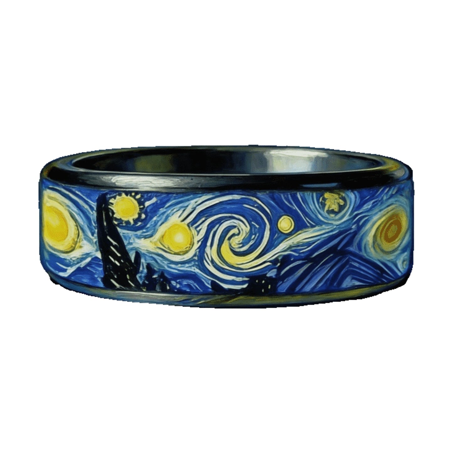 Anello notte stellata di Van Gogh