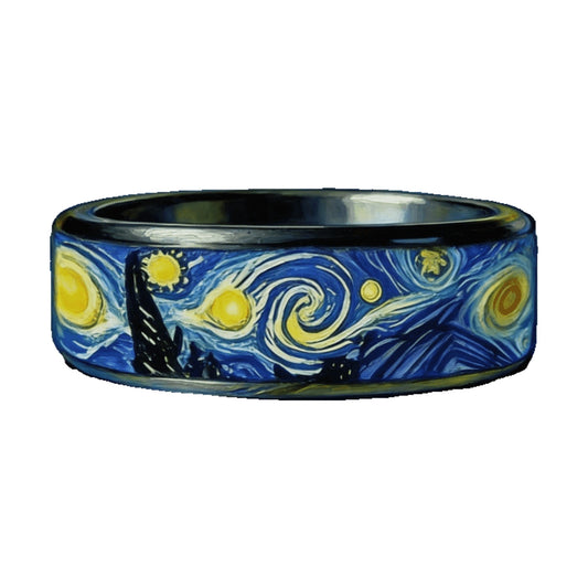 Anello notte stellata di Van Gogh