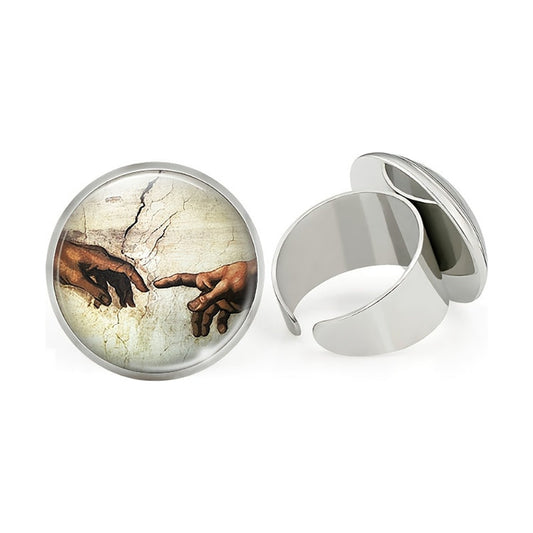 Anello aperto creazione di Adamo