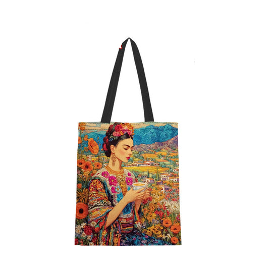 Borsa tote Frida in poliestere - 35×40 cm