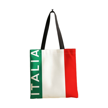 Borsa Tote Italia in poliestere - 35×40 cm