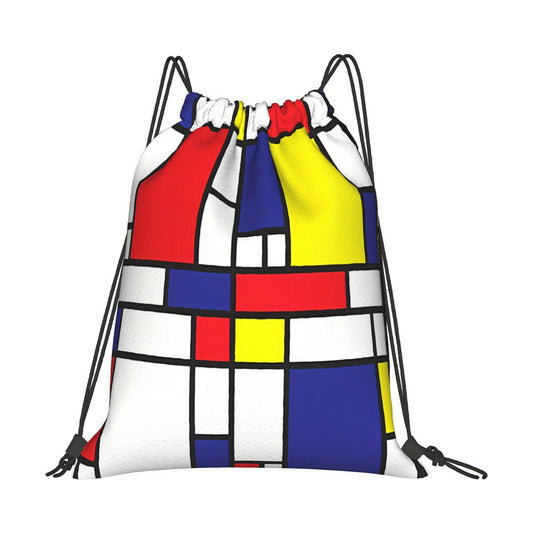 Zaino Piet Mondrian in poliestere - 40×35 cm