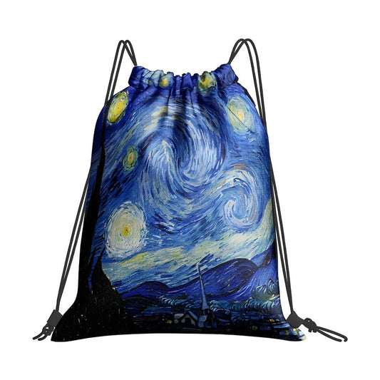 Zaino Notte Stellata di Van Gogh in poliestere - 40×35 cm