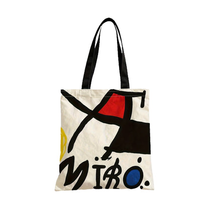 Borsa tote Homage a Joan in poliestere - 40×35 cm