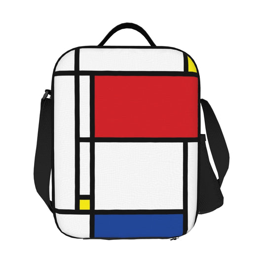 Borsa zaino Piet Mondrian in poliestere - 40×35 cm
