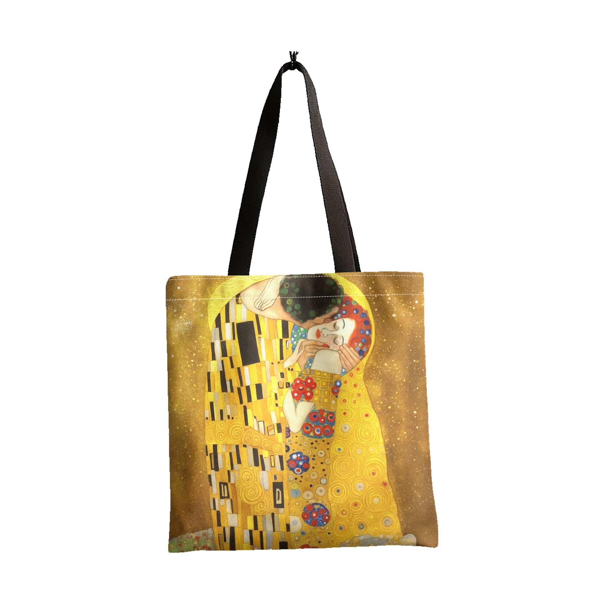 Borsa tote Il Bacio di Gustav Klimt in poliestere - 30×40 cm