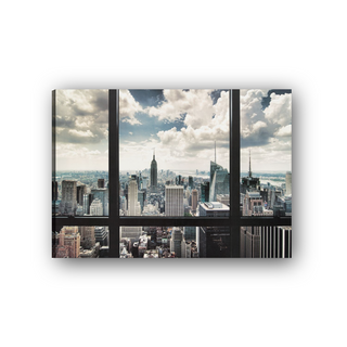New York Window - cm 70x50 - Tela Canvas