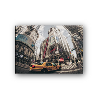Time square sequel - cm 70x50 - Tela Canvas