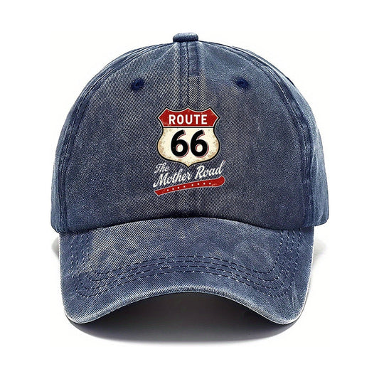 Cappello da Baseball  Route 66 - Blu