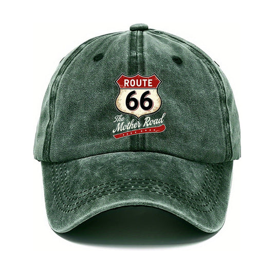 Cappello da Baseball  Route 66 - Verde