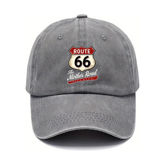 Cappello da Baseball Route 66 - Grigio