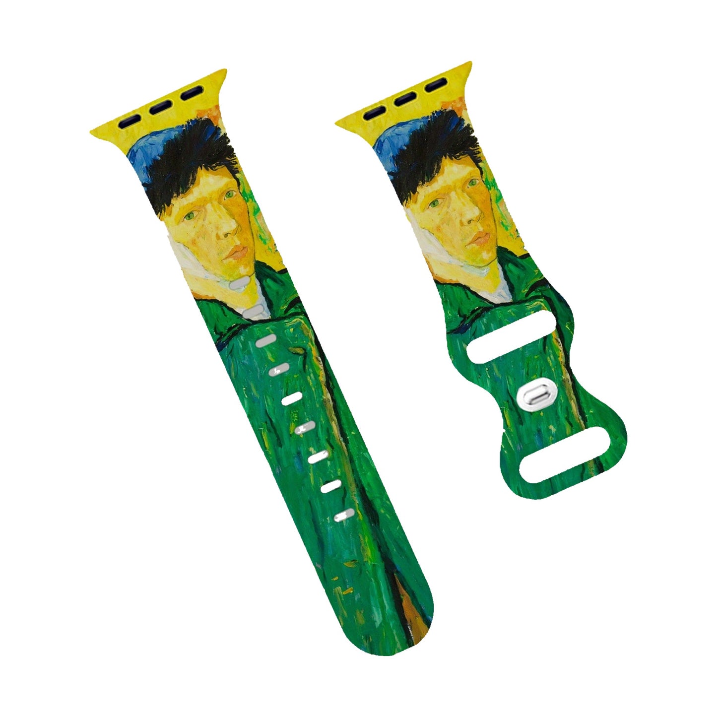 Cinturino Van Gogh per Apple watch in Silicone