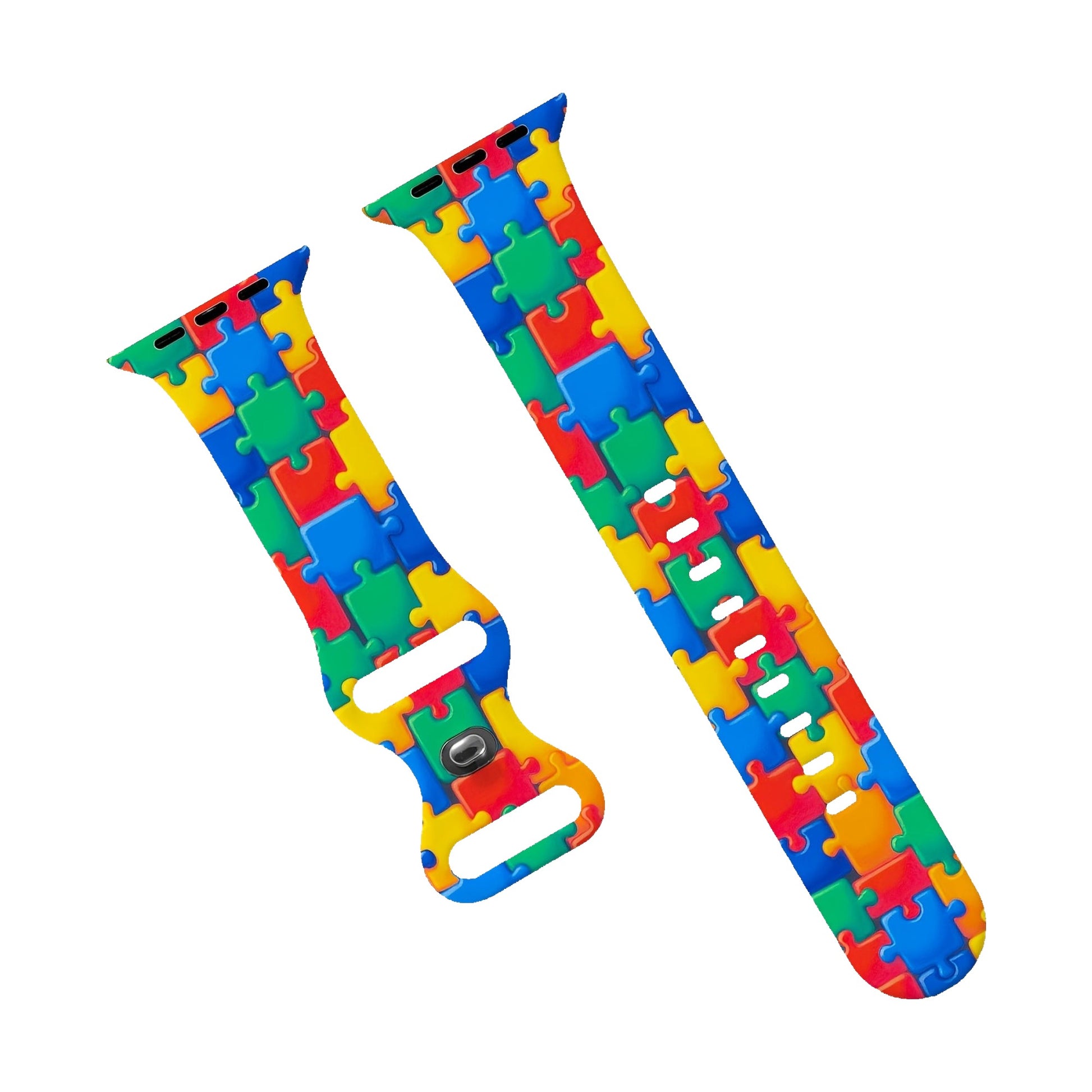 Cinturino Puzzle per Apple watch in Silicone