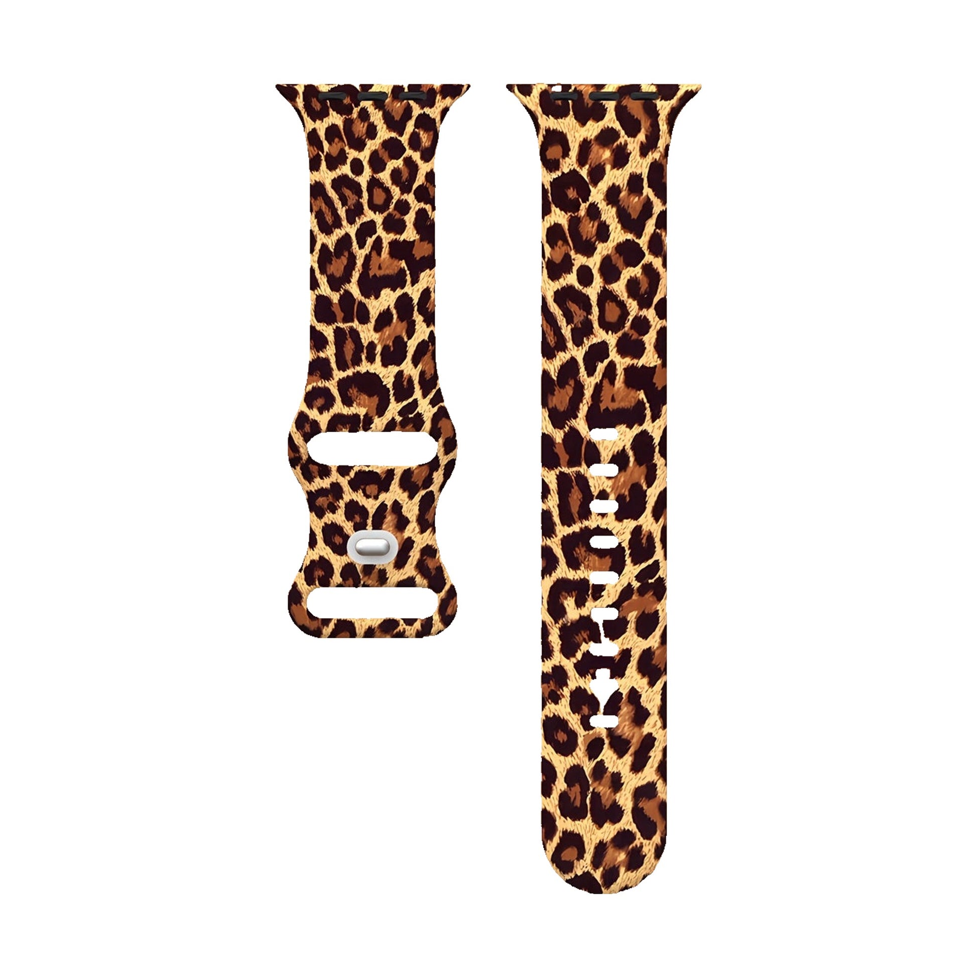 Cinturino Leopardo per Apple watch in Silicone