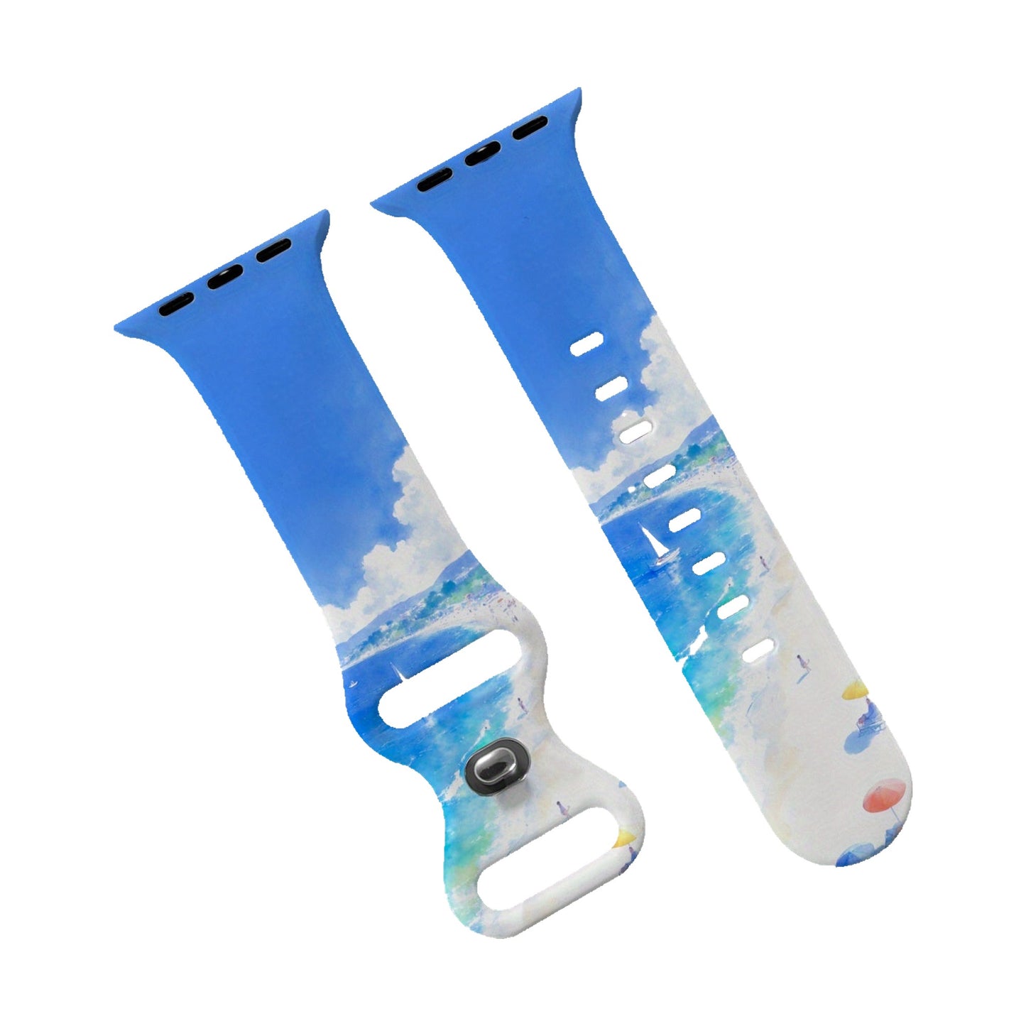 Cinturino spiaggia per Apple watch in Silicone
