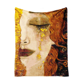 Coperta Gustav Klimt 75x100 cm - 130x150 cm - 150x200 cm - 180x220 cm