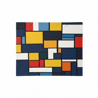 Coperta stile Mondrian 75x100 cm - 100x150 cm - 130x150 cm - 150x200 cm