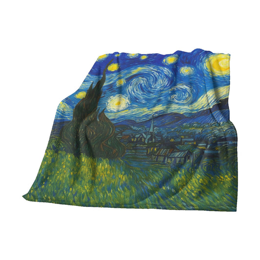 Coperta Van Gogh Notte Stellata 75x100 cm - 100x125 cm - 150x200 cm