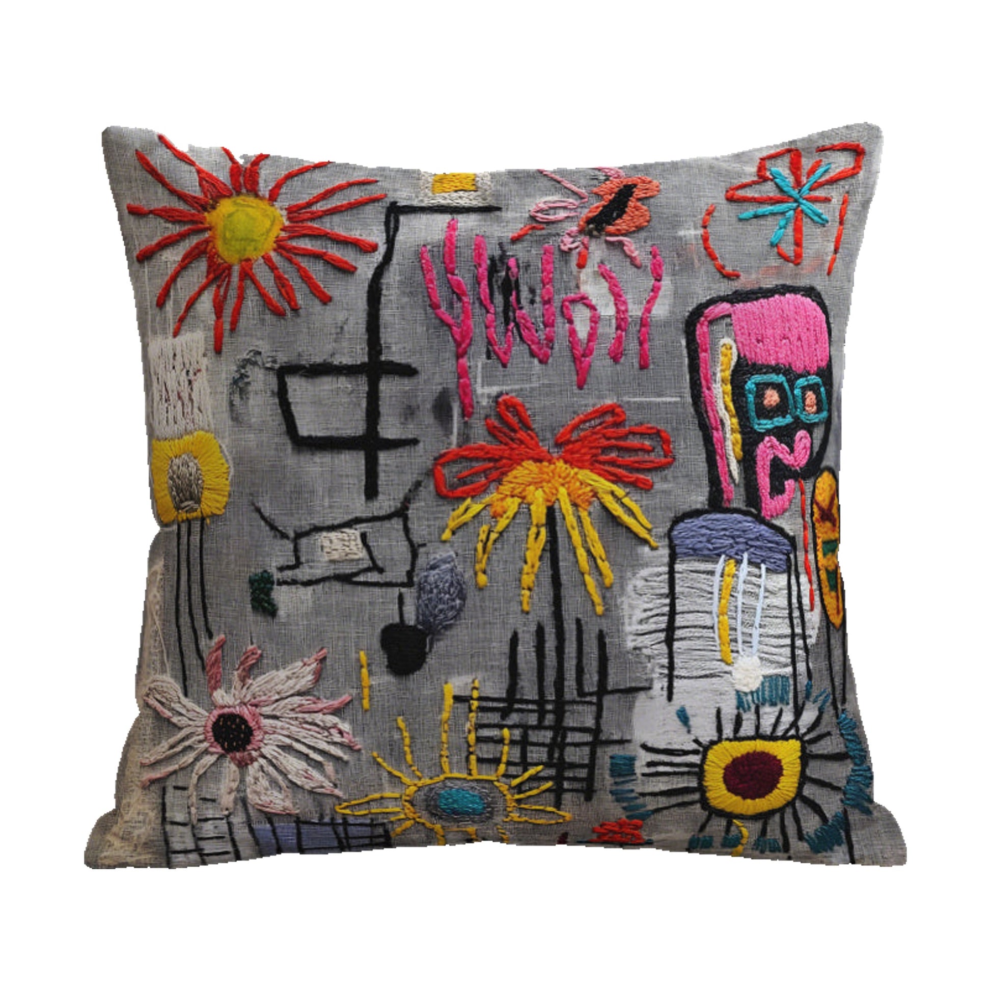 Fodera Cuscino design Basquiat 40x40 cm / 45x45 cm / 50x50 cm