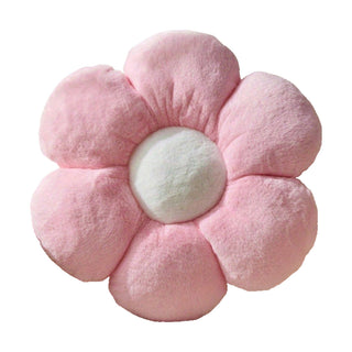 Cuscino con stampa artistica - colore rosa