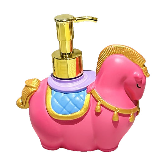 Dispenser sapone cavallino rosa 12x12x7 cm