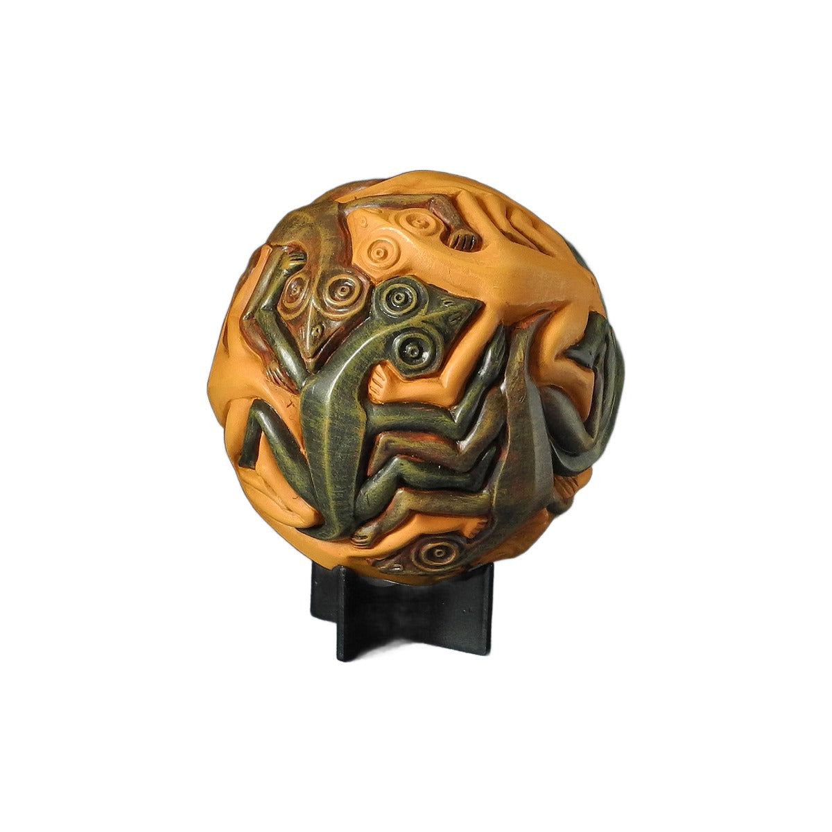 Maurits Cornelis Escher - Gechi - Scultura 3D Marmo resina