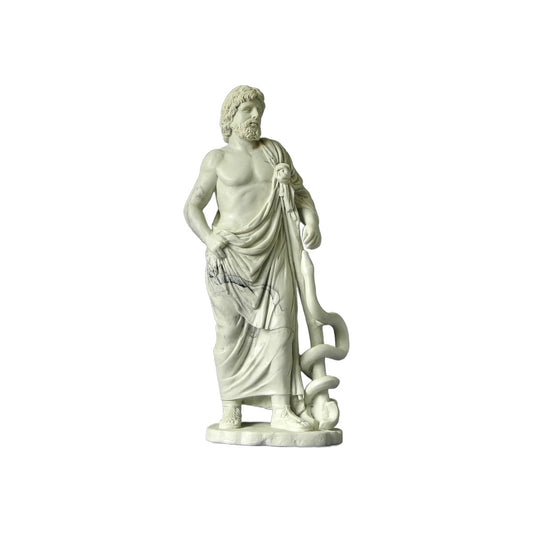 Ascelpio - Scultura 3D Marmo resina