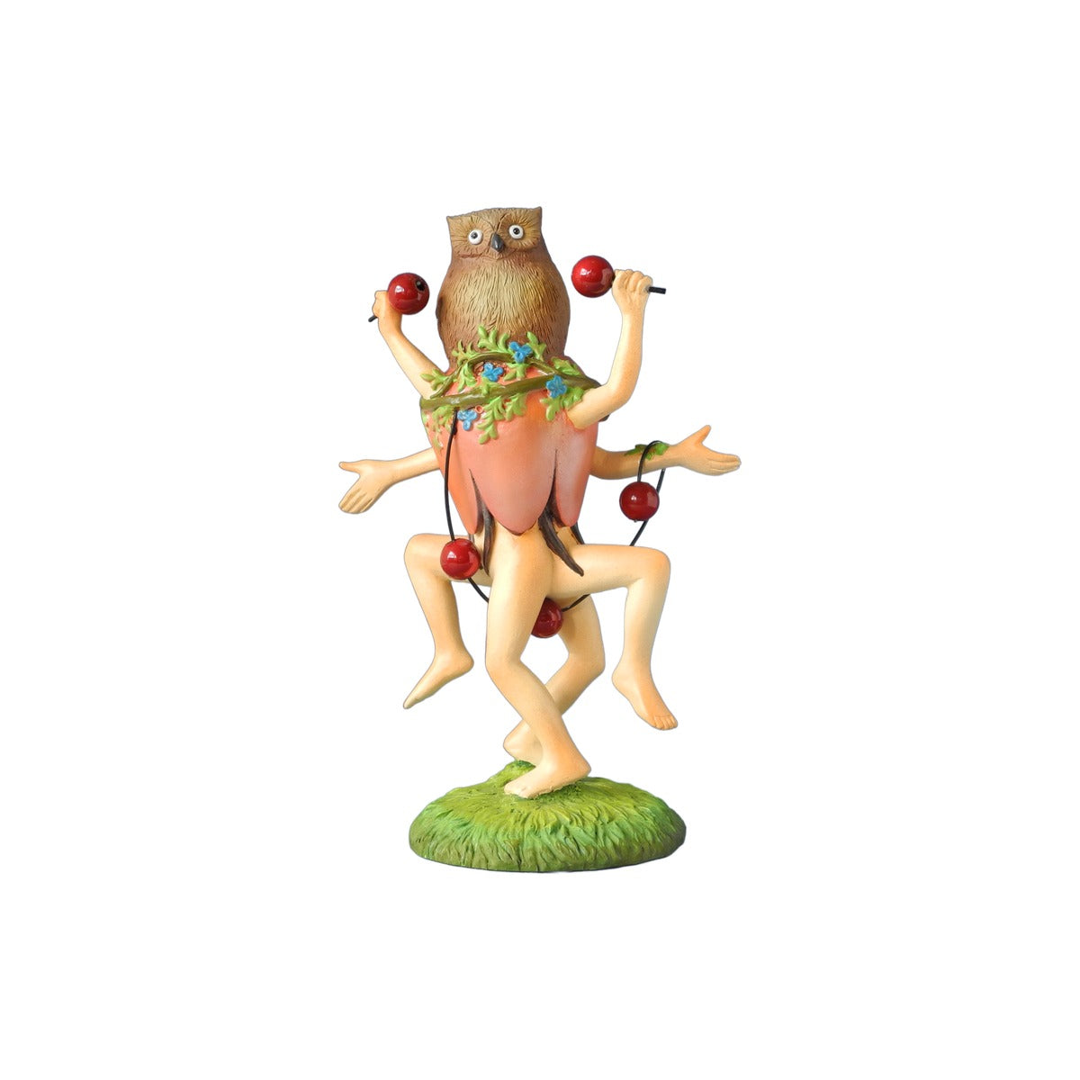 Hierenymus Bosch - Ballerini con gufo - Scultura 3D Marmo resina