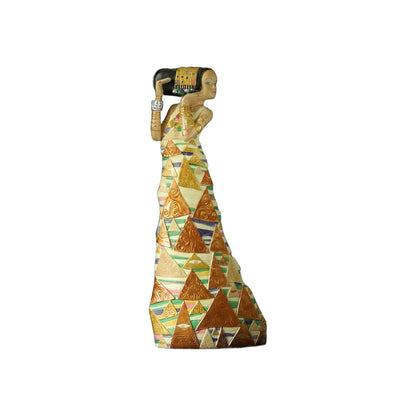 Gustav Klimt - L'attesa - Scultura 3D Marmo resina
