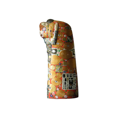 Gustav Klimt - L'abbraccio - Scultura 3D Marmo resina