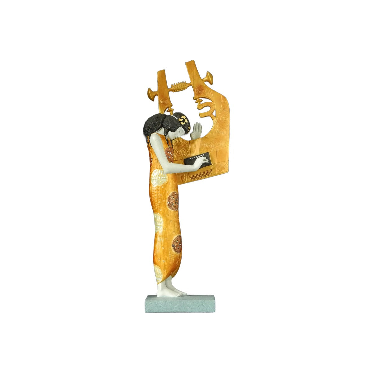 Gustav Klimt - La poesia - Scultura 3D Marmo resina