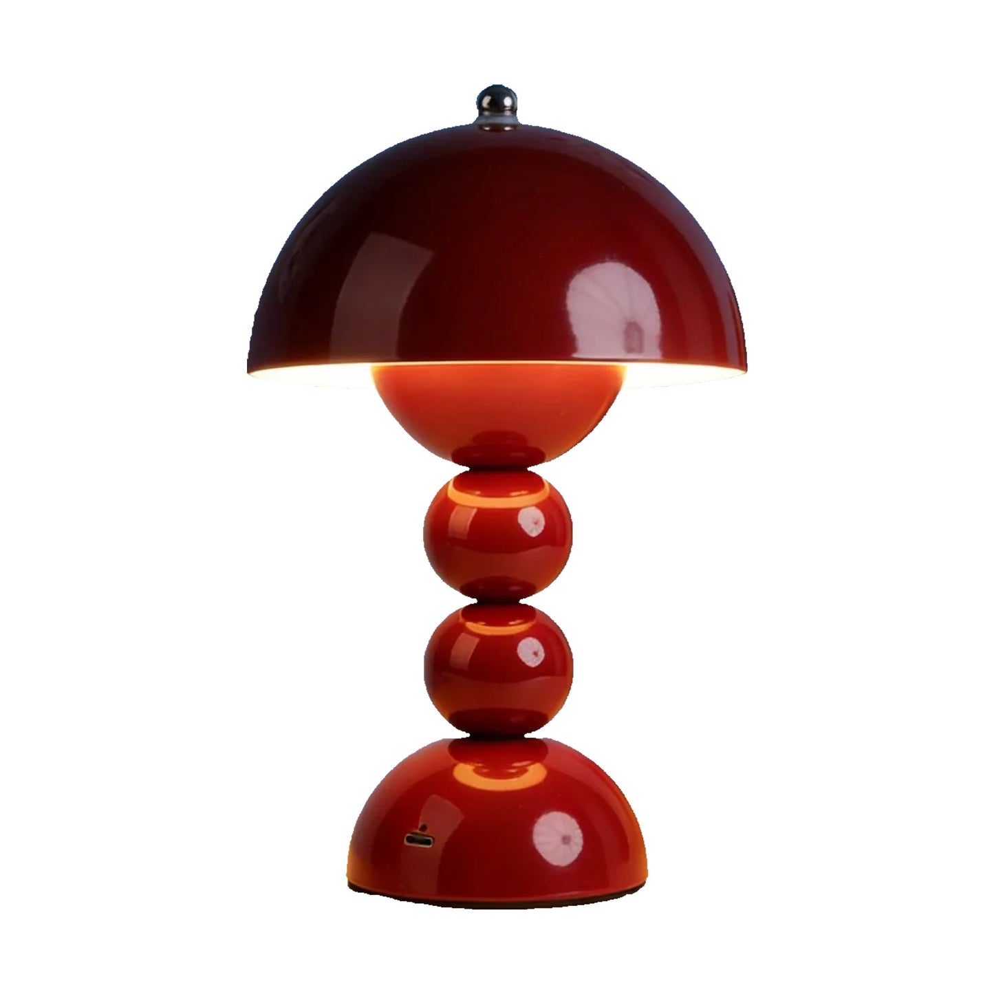 Lampada con stampa artistica - red