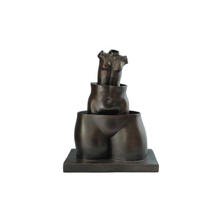 René Magritte - Follia di grandezza - h 18 cm - Scultura 3D - Fatta e Dipinta a Mano