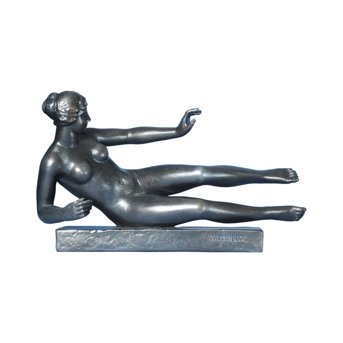 Aristide Mailloil - L'aria - Scultura 3D Marmo resina