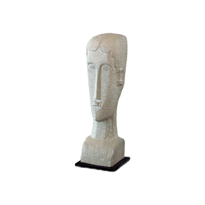 Amedeo Modigliani - Testa - Scultura 3D Marmo resina