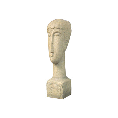 Amedeo Modigliani - Testa - Scultura 3D Marmo resina