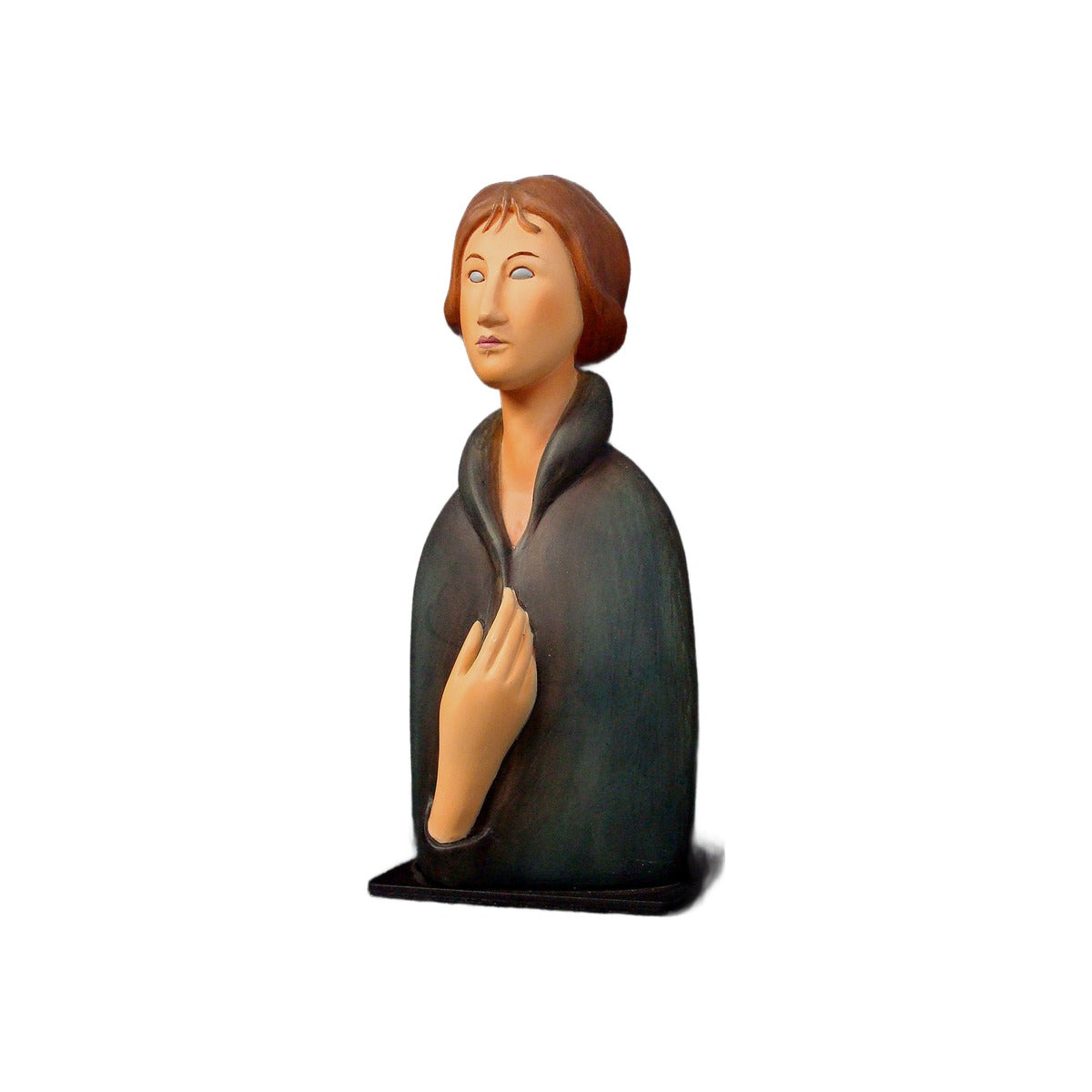Amedeo Modigliani - Donna con occhi blu - Scultura 3D Marmo resina