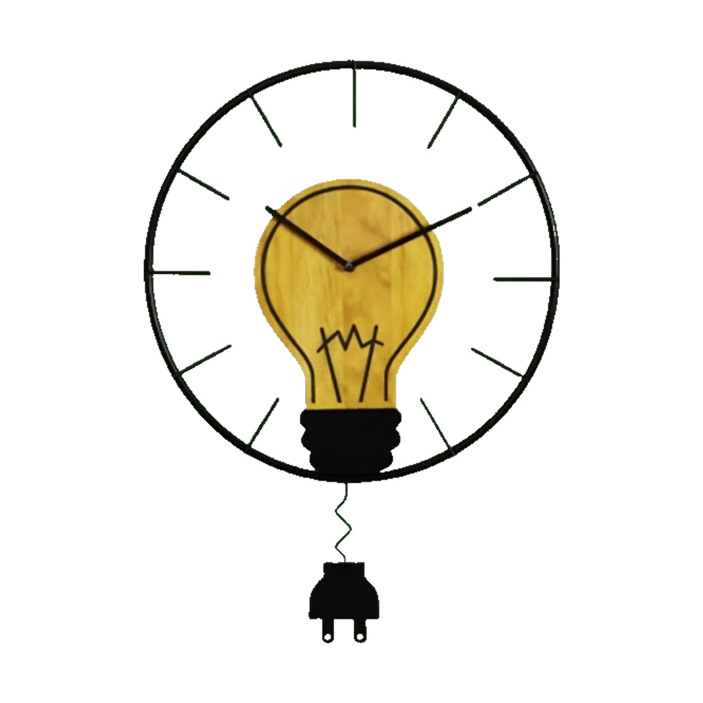 Orologio da parete pendolo - 41×30 cm