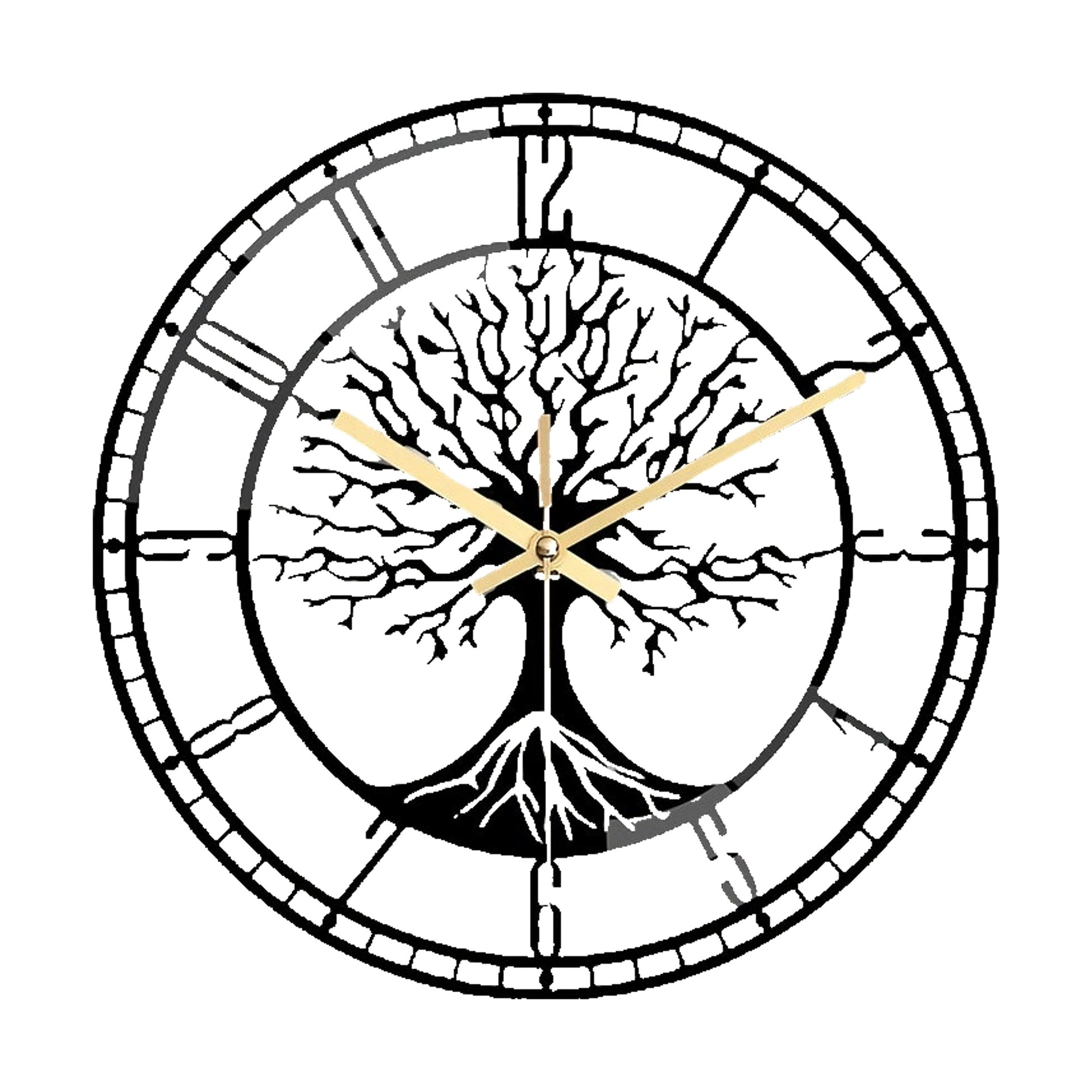 Orologio da Parete in Vetro sintetico - Ø 30 cm