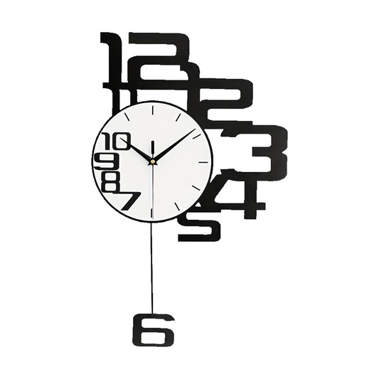 Orologio da parete creativo moderno 34x55 cm