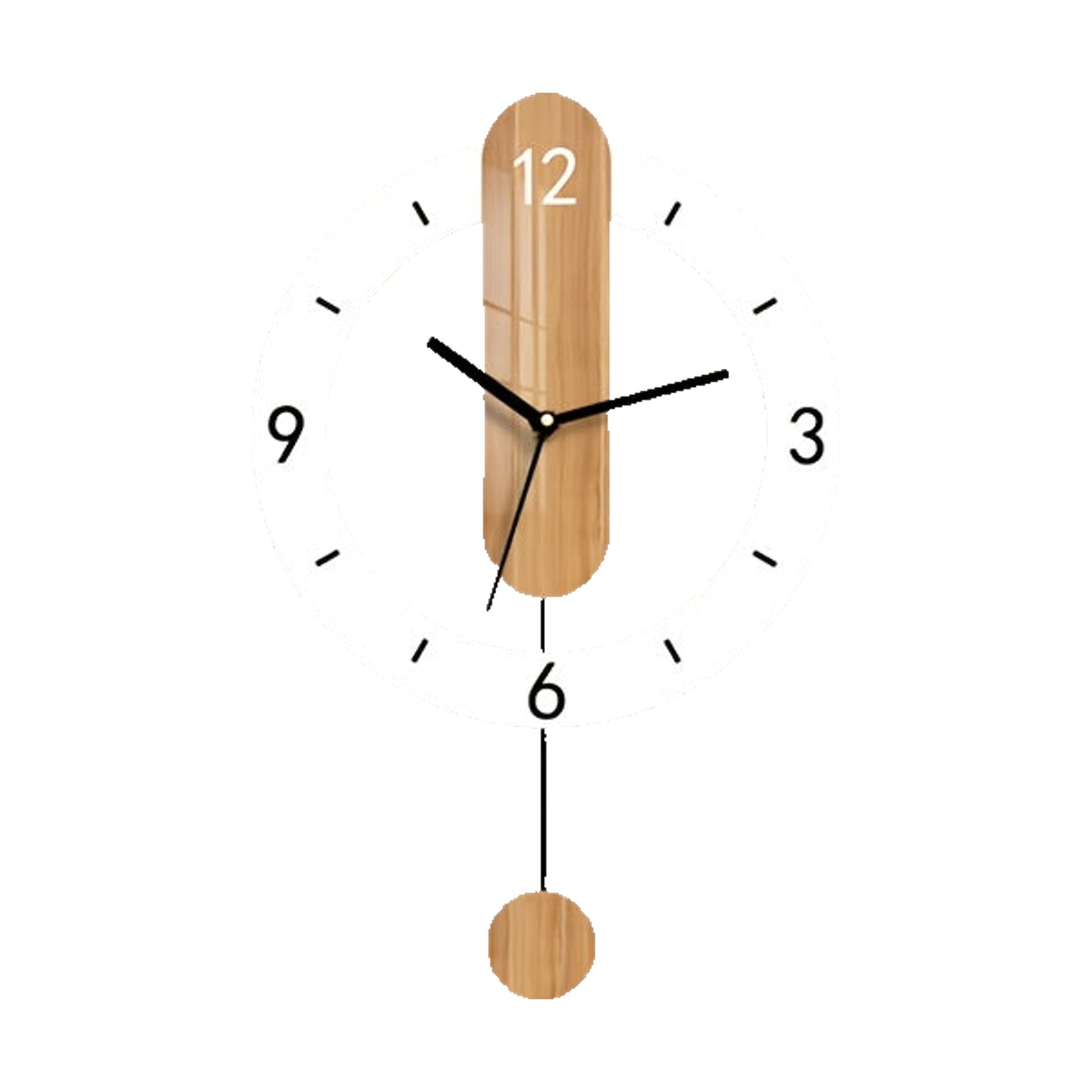 Orologio da Parete Nordico 2025 - 35×58 cm