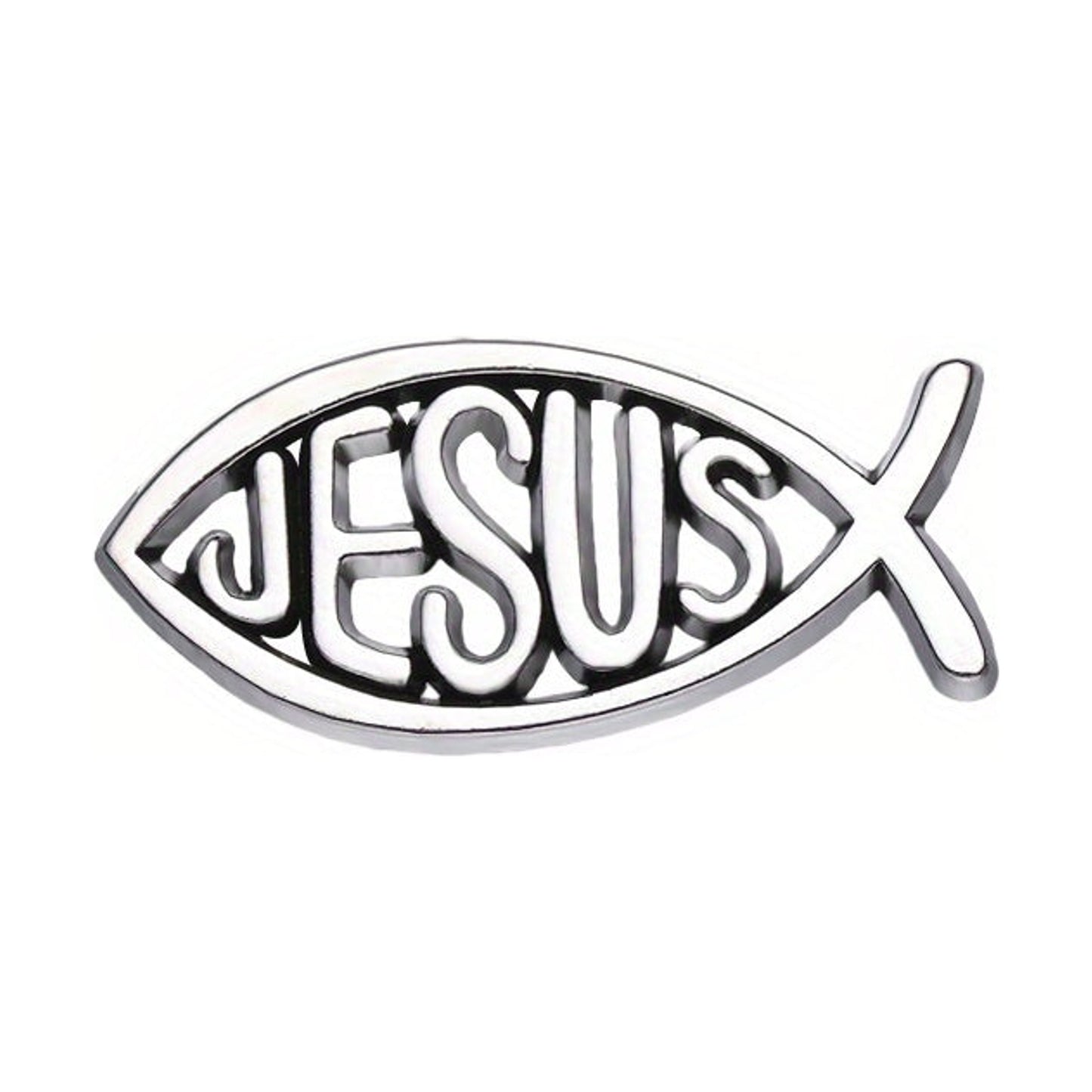 Spilla pesce jesus 2x1 cm