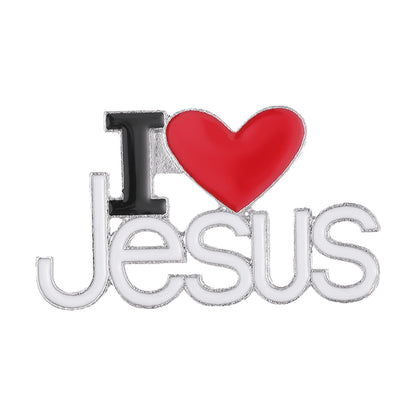Spilla Jesus 4x2,5 cm
