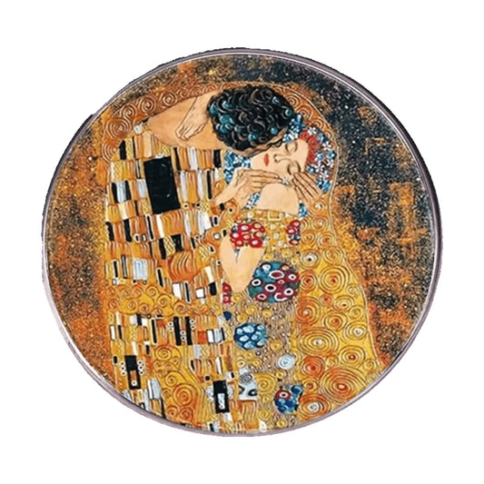 Spilla Bacio Gustav Klimt Ø3 cm