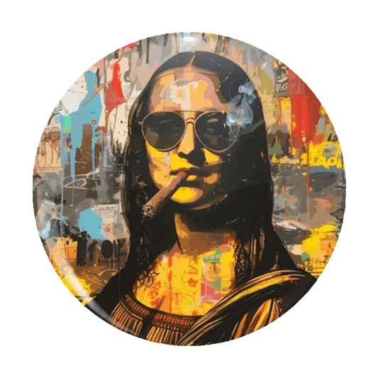 Spilla Mona Lisa Ø4,4 cm
