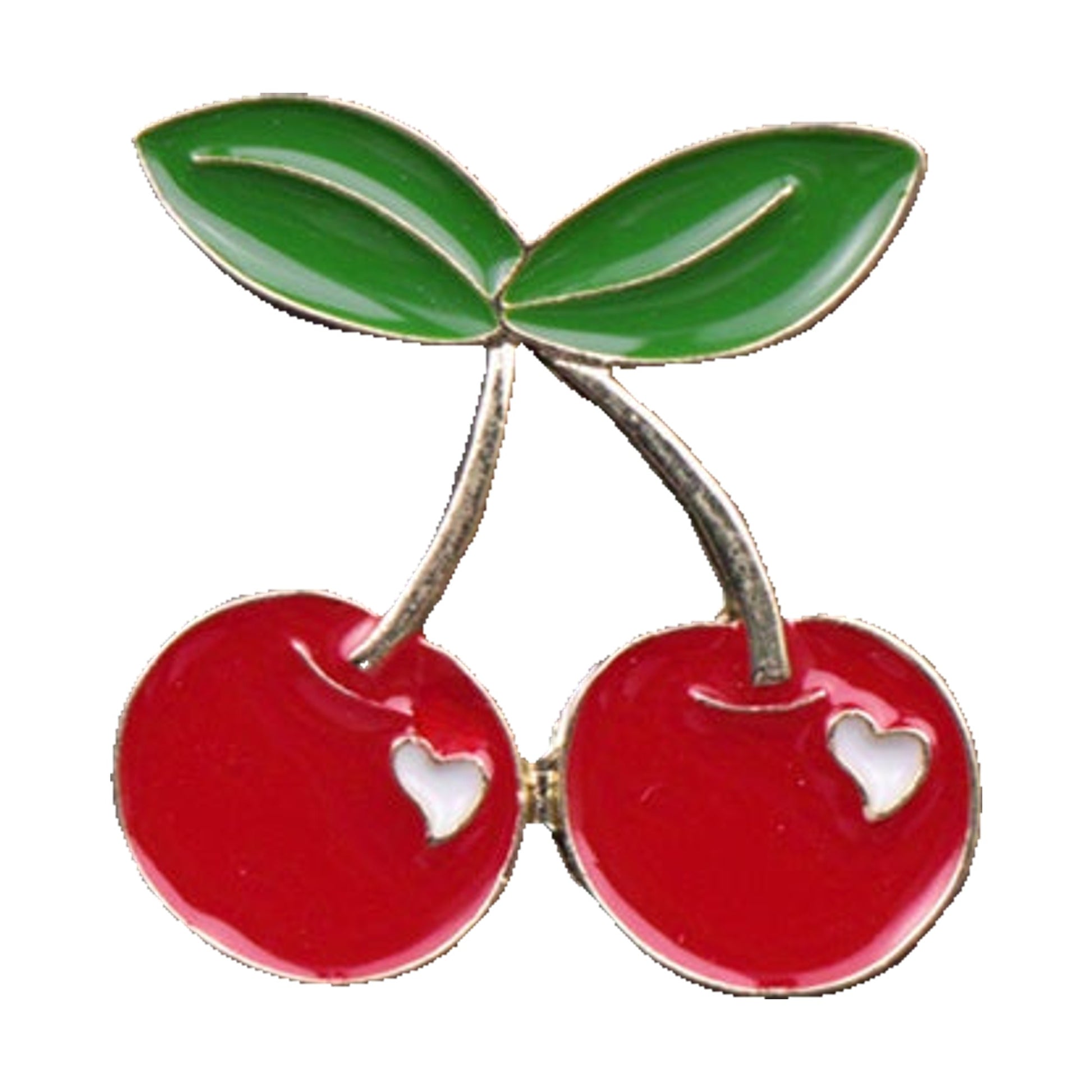 Spilla Ciliege 2,3x2,3 cm