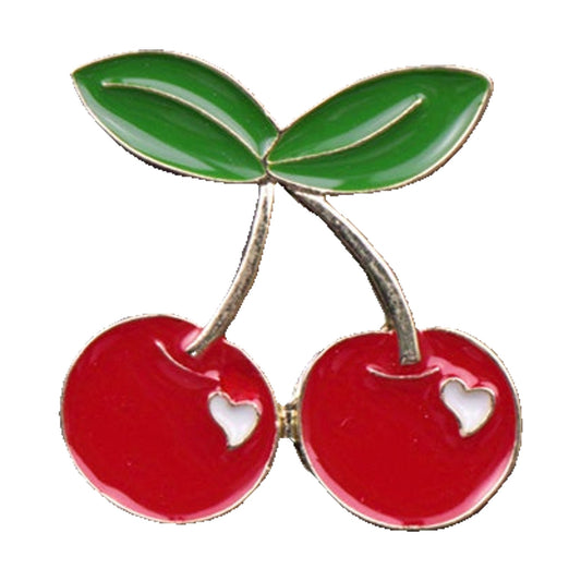 Spilla Ciliege 2,3x2,3 cm