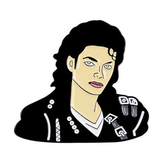 Spilla Retro Michael Jackson 2,5x2,8 cm