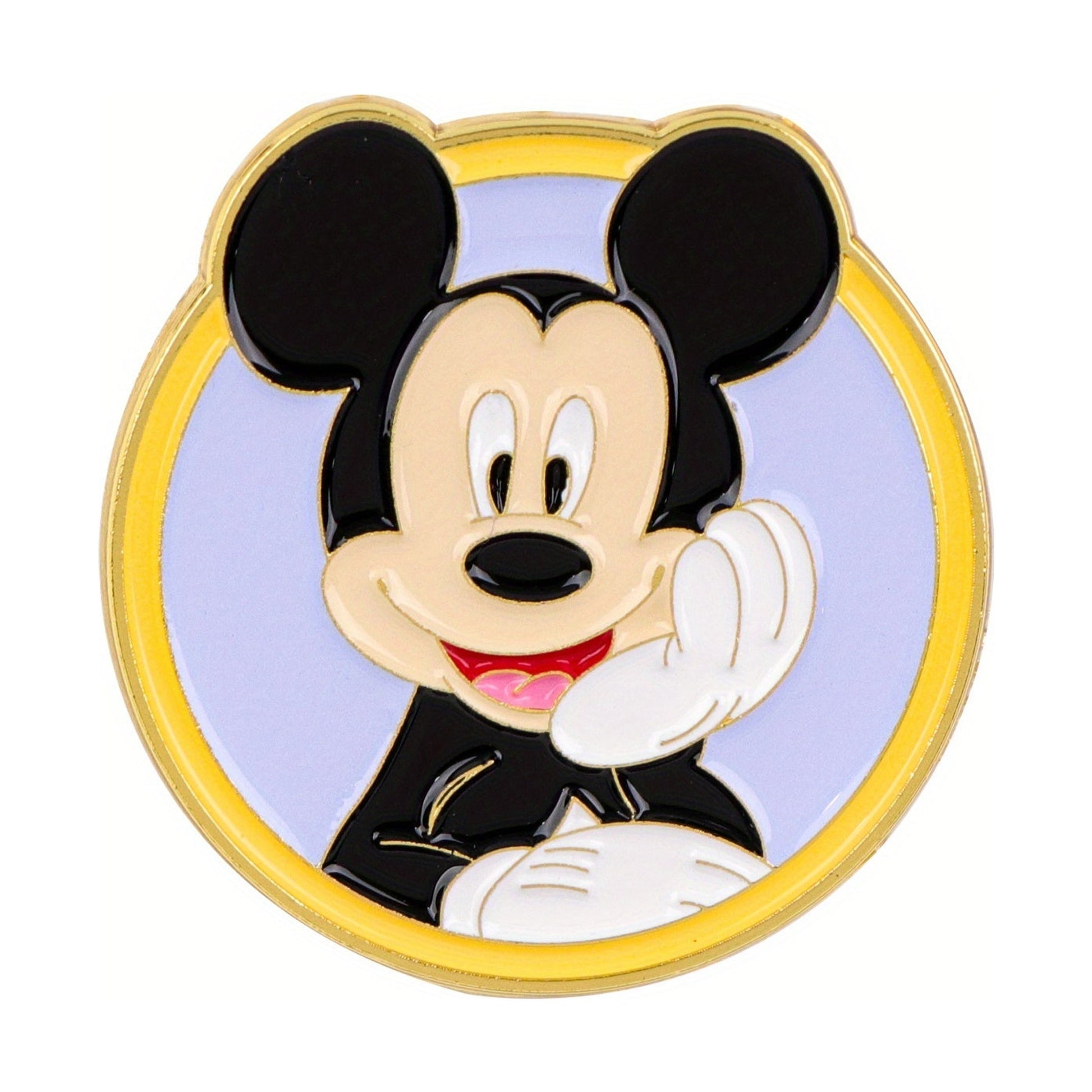Spilla Mickey in metallo Ø2,5 cm
