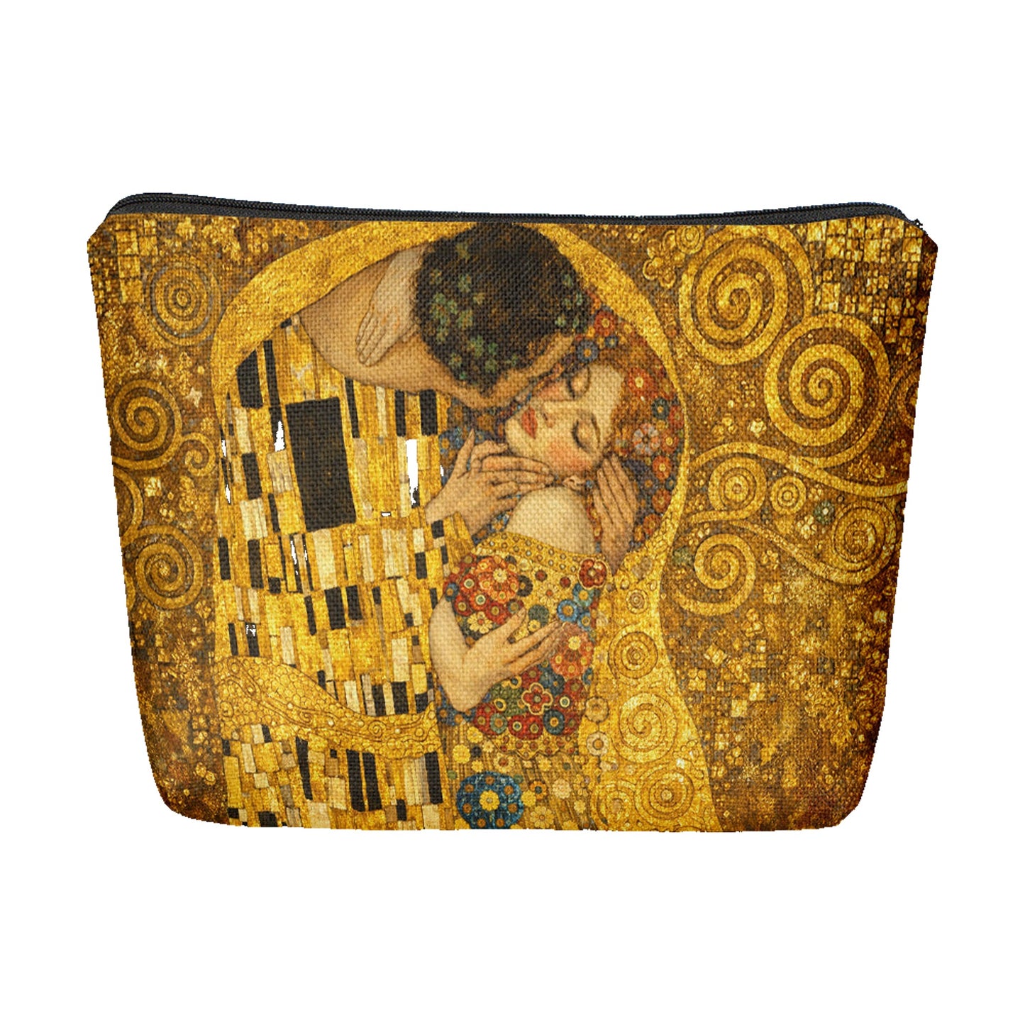 Pochette Il Bacio di Gustav Klimt in poliestere - 22×15 cm